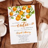 Little Cutie Baby shower Gender Neutral Kaart