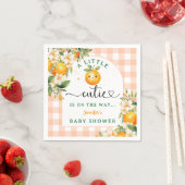 Little Cutie Baby shower genderneutraal papier Servet (Insitu)