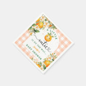 Little Cutie Baby shower genderneutraal papier Servet (Hoek)