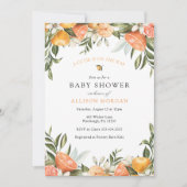 Little Cutie Baby shower Invitation Kaart (Voorkant)