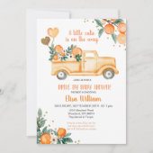 Little Cutie Baby shower Invitation Kaart (Voorkant)