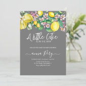 Little cutie baby shower kaart (Staand voorkant)