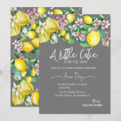 Little cutie baby shower kaart (Voorkant / Achterkant)