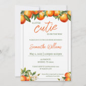 Little Cutie Baby shower Kaart (Voorkant)