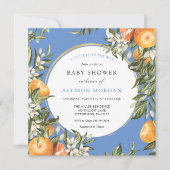 Little Cutie Baby shower Kaart (Voorkant)