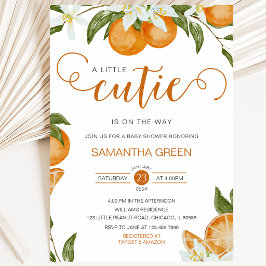Little Cutie Baby Shower Kaart