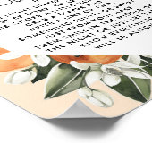 Little Cutie Baby shower Late Night Diapers Poster (Hoek)