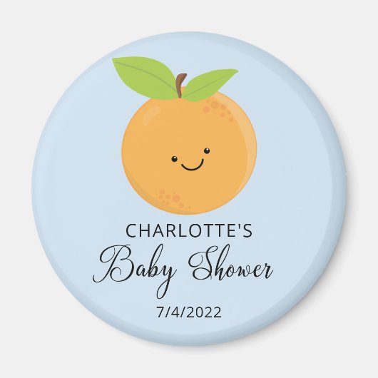 Little Cutie Baby shower Magnet (Voorkant)
