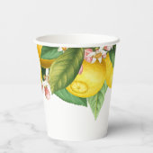 Little Cutie Baby shower Papieren Bekers (Achterkant)