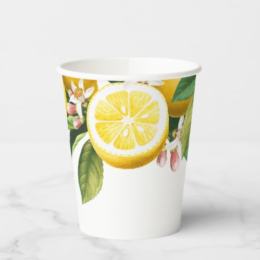 Little Cutie Baby shower Papieren Bekers (Links)