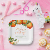 Little Cutie Baby shower Papieren Bordje (Feest)