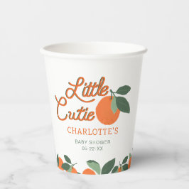 Little Cutie Baby shower Party Cups – Clementine C Papieren Bekers