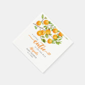 Little Cutie Baby shower Servet (Hoek)