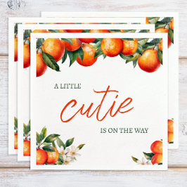 Little Cutie Baby shower Servet