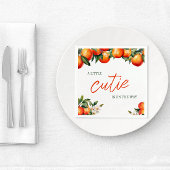 Little Cutie Baby shower Servet