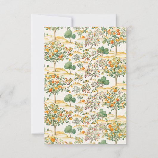 Little Cutie Baby shower Toile Luier Raffle Kaart (Achterkant)