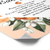 Little Cutie Baby shower Zeg niet Baby Game Sign Poster (Hoek)