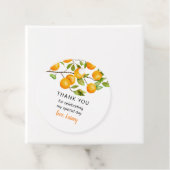 Little Cutie Birthday Party Bedankjes Labels (In situ)