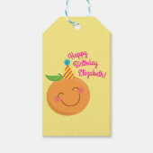 Little Cutie Birthday Party Cadeaulabel (Voorkant)
