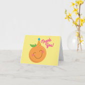 Little Cutie Birthday Party Kaart (Gele Bloem)