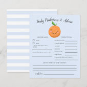 Little Cutie Blue Baby Predictions & Advice Kaart (Voorkant / Achterkant)