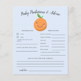 Little Cutie Blue Baby Predictions & Advice Kaart