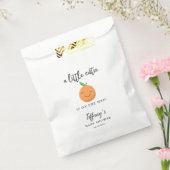 Little Cutie Boy Baby shower Bedankzakje (Gezegeld)