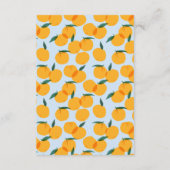 Little Cutie Boys Baby shower Book for Baby Card Informatiekaartje (Achterkant)