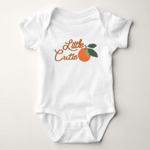 Little Cutie Citrus Baby Bodysuit met Waterverf