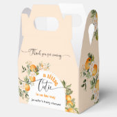 Little cutie citrus baby shower bedankdoosjes (Geopend)
