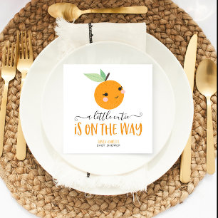 Little Cutie Citrus Baby shower Cocktail Napkin Servet