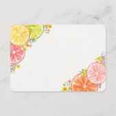 Little Cutie Citrus Bloem Event Details Invoegen Informatiekaartje (Achterkant)