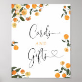 Little Cutie Citrus Botanical Kaarten and Gifts Si Poster (Voorkant)
