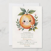 Little Cutie Citrus Feest Kaart (Voorkant)