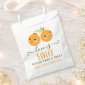 Little Cutie Citrus Love is Sweet Favors Bag Bedankzakje (Geknipt)