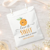 Little Cutie Citrus Love is Sweet Favors Bag Bedankzakje (Geknipt)