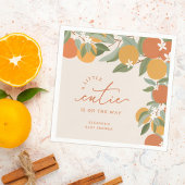 Little Cutie Citrus Sinaasappels Baby shower Servet