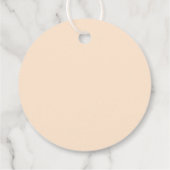 Little cutie citrus sinaasappels birthday dank u bedankjes labels (Achterkant)