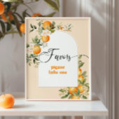 Little cutie citrus thema Favorieten neem er alsje Poster