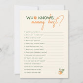 Little Cutie Citrus Wie kent Mama Beste Kaart (Voorkant)