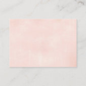 Little Cutie Clementine Baby shower Boek Aanvraag Informatiekaartje (Achterkant)