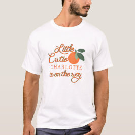 Little Cutie Clementine Baby shower T-shirt – Citr
