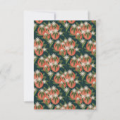 Little Cutie Clementine| Citrus Theme Baby shower Bedankkaart (Achterkant)