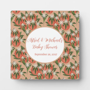 Little Cutie Clementine  Citrus Theme Baby shower Fotoplaat