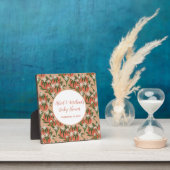 Little Cutie Clementine| Citrus Theme Baby shower Fotoplaat (Insitu)