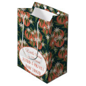 Little Cutie Clementine| Citrus Theme Baby shower Medium Cadeauzakje (Voorkant Gekanteld)