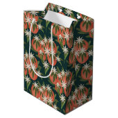 Little Cutie Clementine Donkergroen | Citrusthema Medium Cadeauzakje (Achterkant Gekanteld)