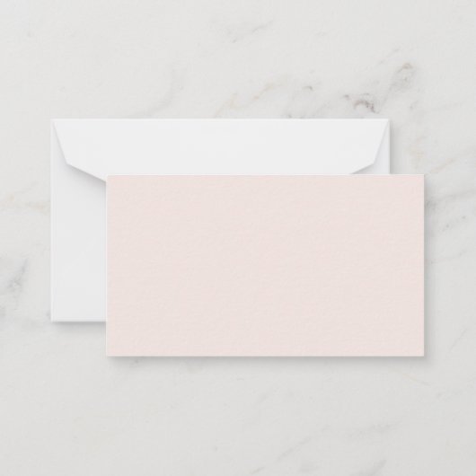 Little Cutie Clementine Girl Diaper Raffle Notitiekaartje (Achterkant)