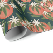 Little Cutie Clementine Green Cadeaupapier (Rol Hoek)