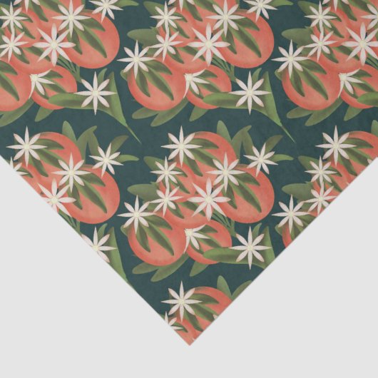 Little Cutie Clementine Green Tissuepapier (Detail)